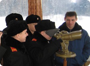 фото Тверские суворовцы посетили учебный полигон ВВС России