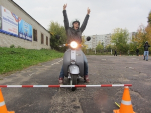 фото В Твери проведён конкурс среди водителей двухколёсных транспортных средств МотоМастер-2013