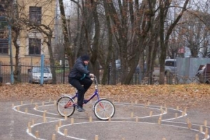 фото В городе Бологое прошел конкурс-соревнование для юных велосипедистов "Осеннее безопасное колесо"