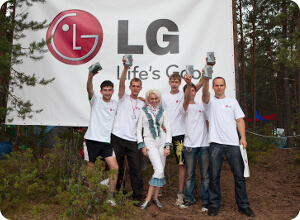 Компания LG всячески поддерживает программы форума "Селигер"