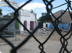 фото Дом №32 по улице Трехсвятской был демонтирован