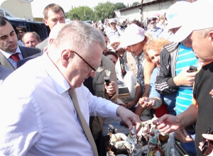 Владимир Жириновский посетил Тверь