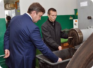 Губернатор посетил инновационное предприятие ООО «БиоГеоРесурс»