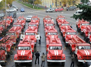 фото Районы Тверской области обновили пожарный автопарк