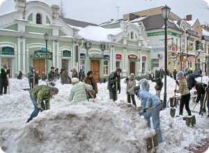 фото Подрядчиков по уборке снега в Твери определят по конкурсу