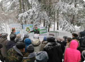 В Ботаническом саду ТвГУ прошел фестиваль "Чистый снег"