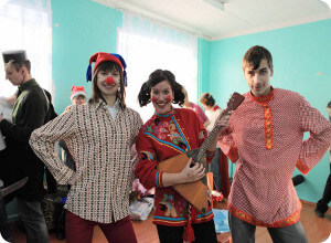 фото Клуб "Сеятель" и движение "Улицы" провели новогодний праздник в Медновском интернате