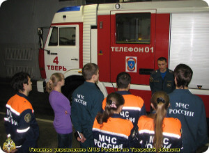 На базе пожарной части № 4 прошло обучение по противопожарной подготовке