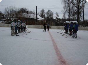 В Зубцове состоялось открытие хоккейного сезона