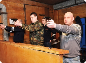 В областном ГИБДД проведены лично-командные соревнования по стрельбе из пистолета Макарова
