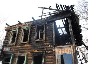 В Твери сгоревший дом на Симеоновской - незаконно снятый с охраны ценный градоформирующий объект (Тверские своды)