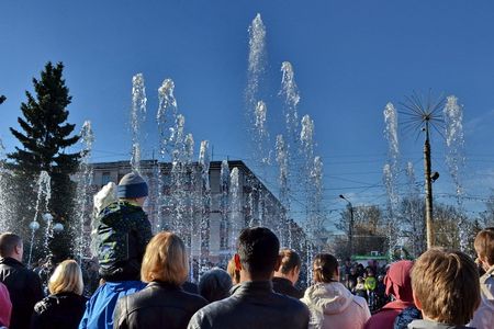 В Твери прошел праздник открытия фонтана 