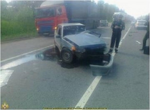 ДТП в Бологовском районе - столкновение ВАЗ 2115 и Land Cruiser
