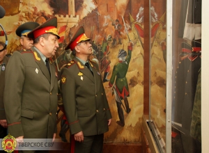 фото Министр обороны РФ Сергей Шойгу посетил Тверское суворовское училище
