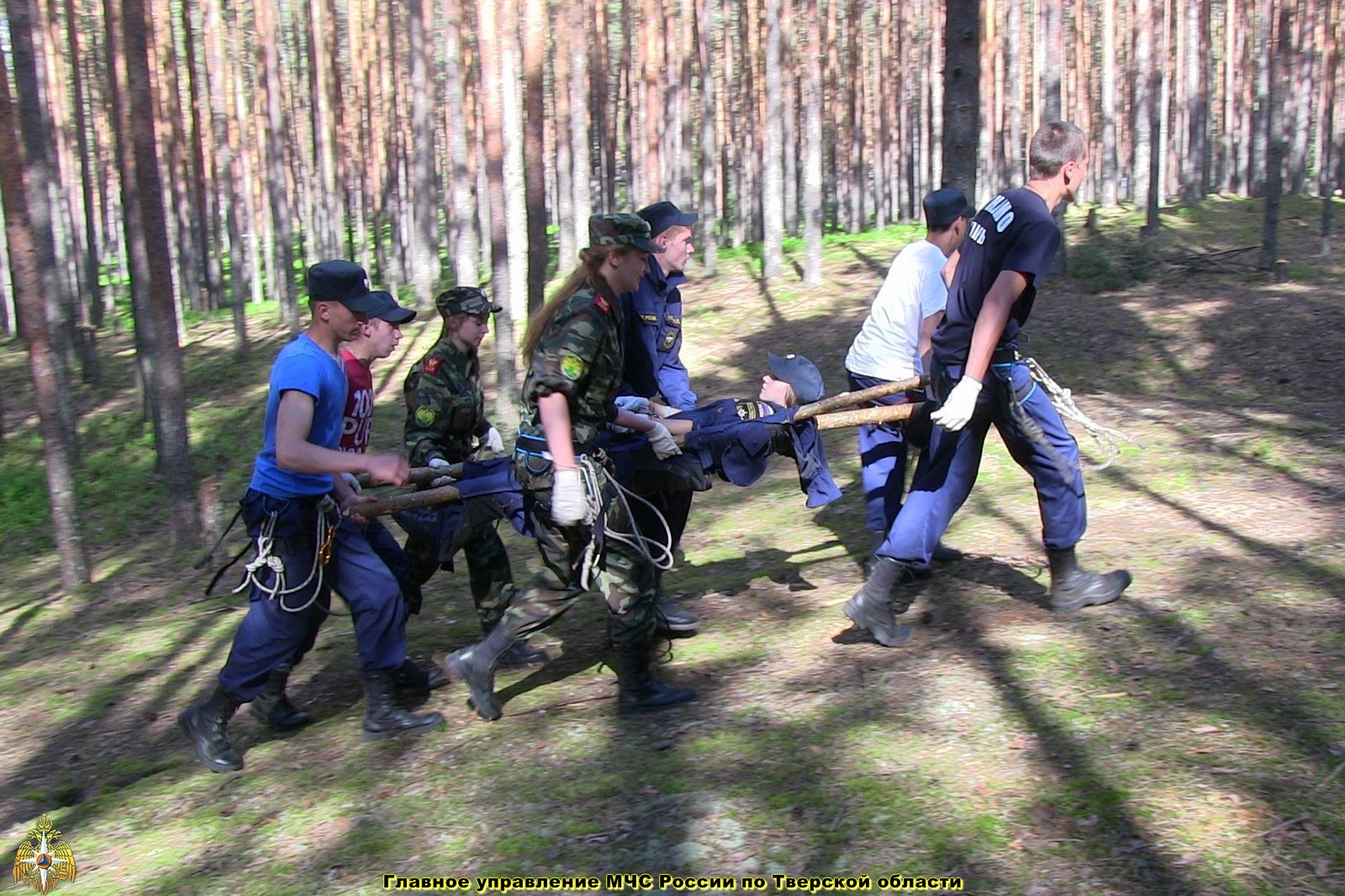 Завершились региональные соревнования Тверской области Школа безопасности и полевого лагеря Юный спасатель