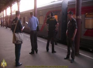 На железнодорожном вокзале города Твери обнаружен подозрительный предмет