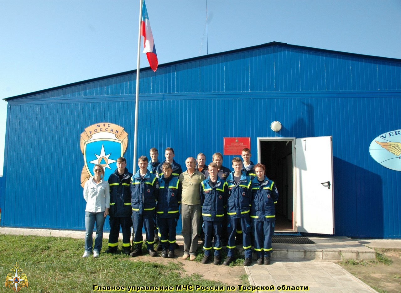 Немецкий молодежный отряд THW-Jugend знакомится с работой тверских спасателей
