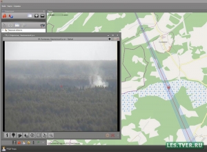 Система "Лесной дозор" помогла оперативно обнаружить лесной пожар в Калининском районе