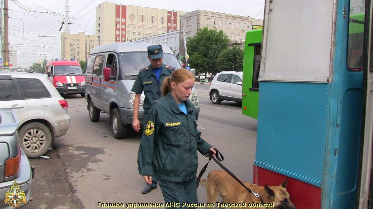 В троллейбусе в городе Твери обнаружен подозрительный предмет