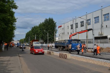 В Твери продолжается ремонт улично-дорожной сети