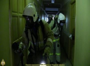 фото В Тверской области проводятся пожарно-тактические занятия на социально-значимых объектах