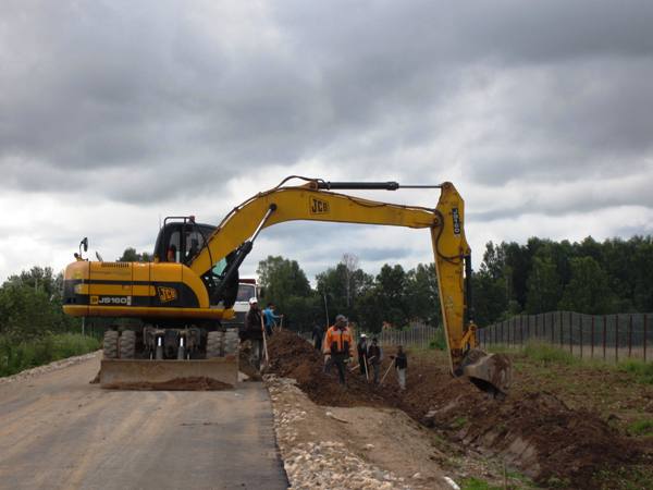 В Зубцовском районе ведется капитальный ремонт автодороги Большое Пищалино – Боброво – Карамзино – Алексино