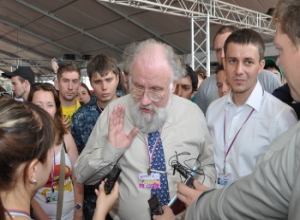 фото Владимир Чуров посетил Всероссийский форум Селигер и пообщался с молодежными лидерами