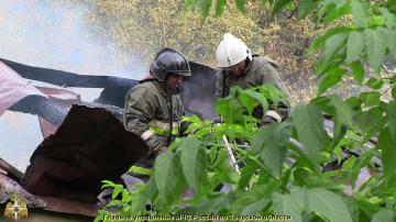 Возгорание в Московском районе города Твери