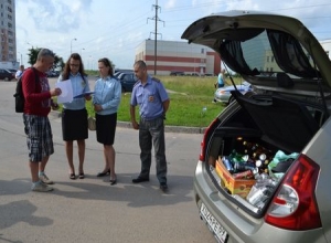фото За 6 месяцев в Твери изъято из незаконной торговли свыше 10 тысяч литров пива