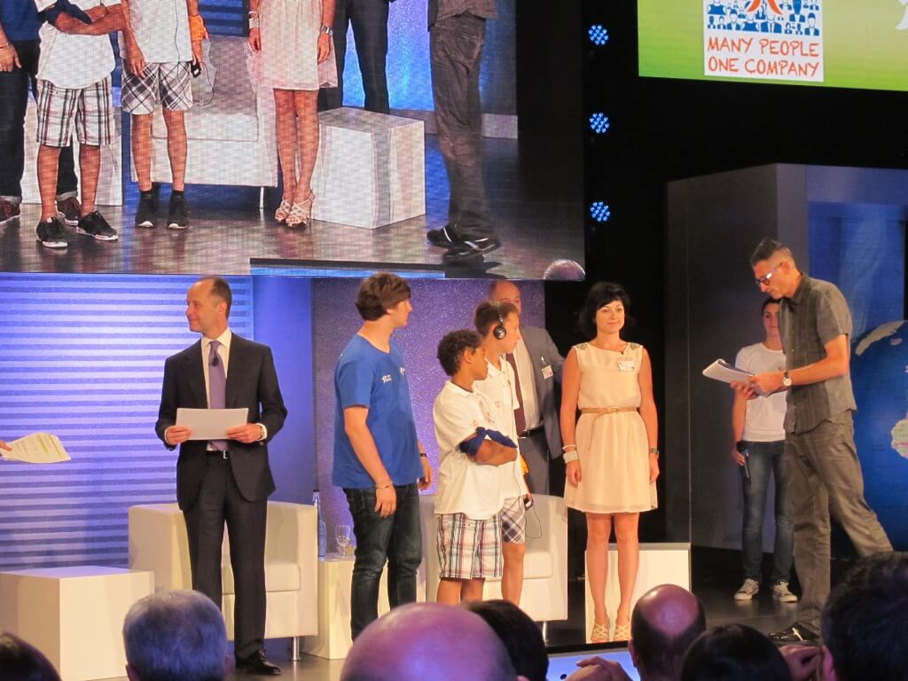 Конаковские ребята приняли участие в церемонии награждения победителей международного конкурса в Риме