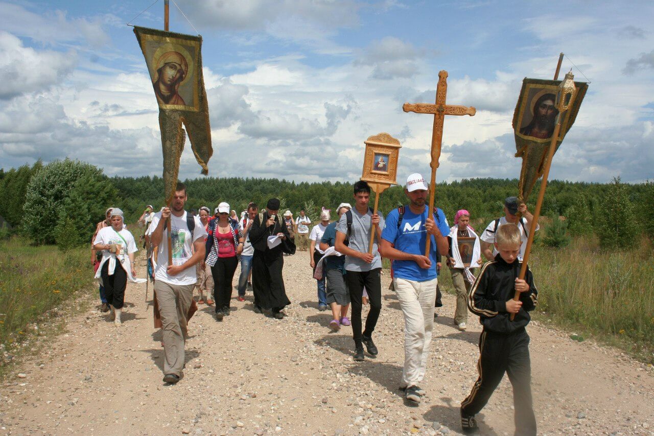 О молодежном крестном ходе по берегам реки Тьмы