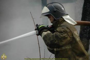Торфяной пожар в Краснохолмском районе
