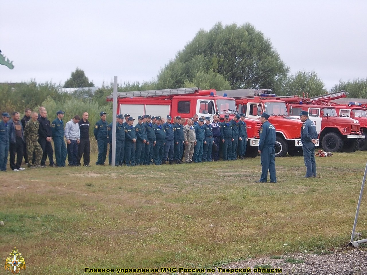 В Торжке прошли ежегодные кустовые соревнования по пожарно прикладному спорту