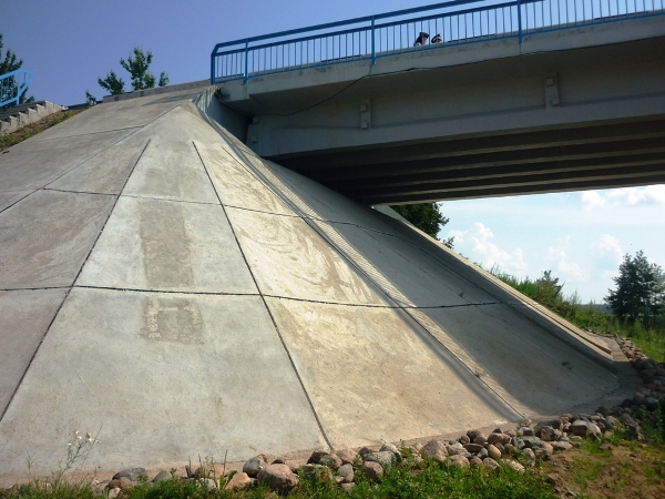 В Западнодвинском районе завершен ремонт моста через р. Западная Двина