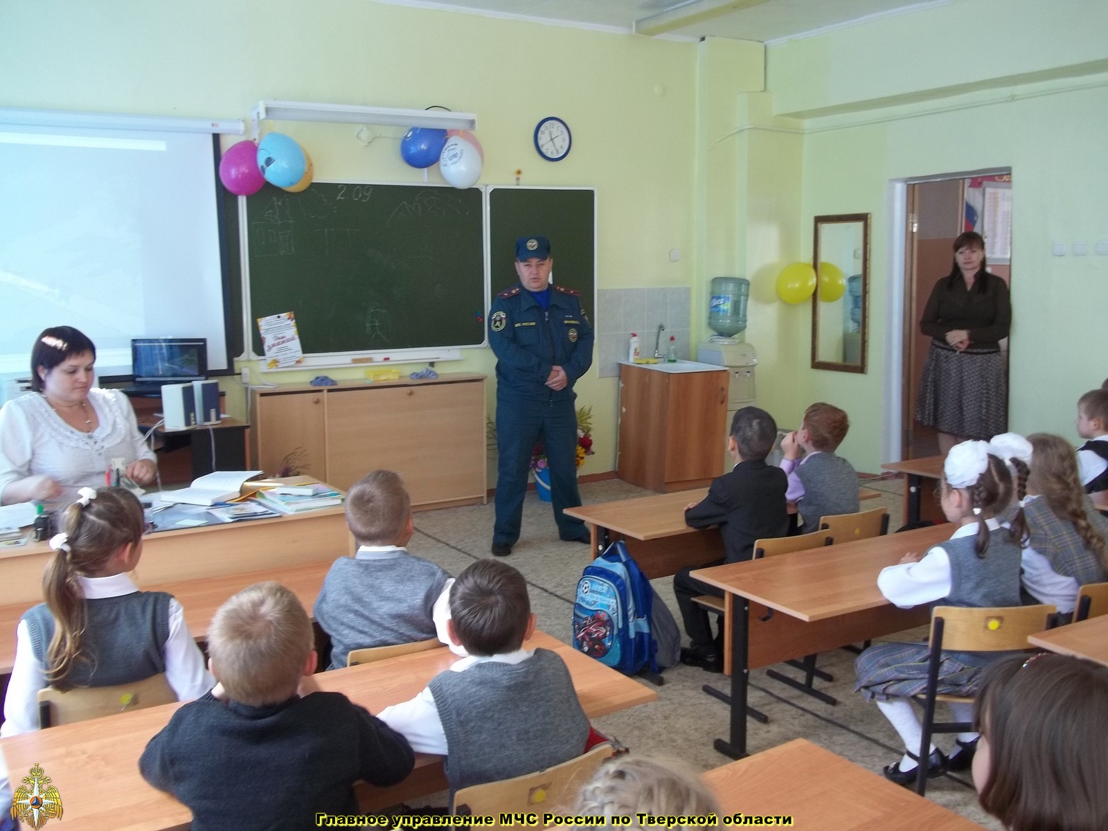 Дни безопасности продолжаются в образовательных учреждениях Тверской области