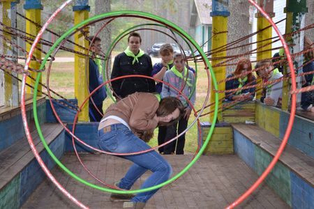 Под Тверью проходят осенние сборы школьного актива