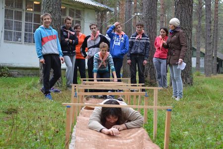 Под Тверью проходят осенние сборы школьного актива