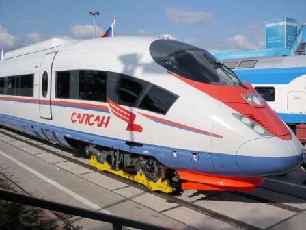 фото ОАО "РЖД" назначает дополнительные рейсы скоростного поезда "Сапсан".