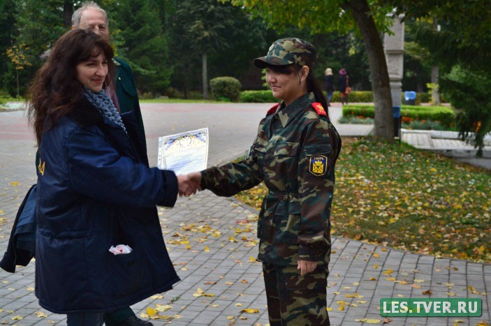 В День работников леса в Городском Саду г. Твери прошла акция "Посади дерево!"