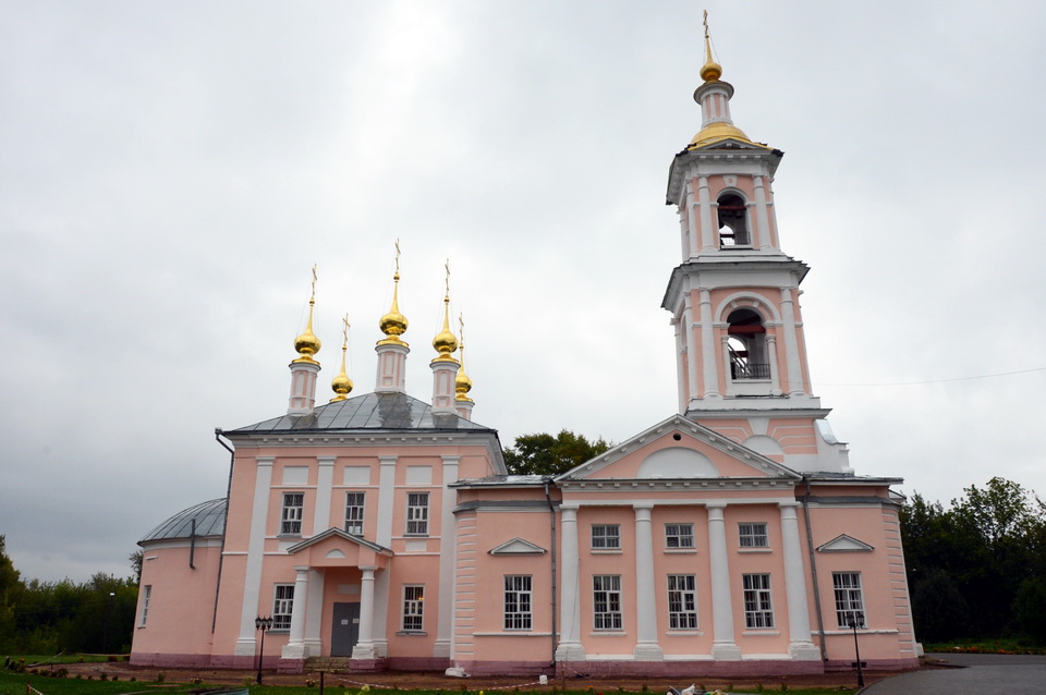 В Кимрах восстановили двухсотлетний храм Вознесения