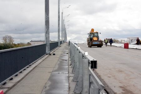 В Твери начато предпусковое испытание Восточного моста