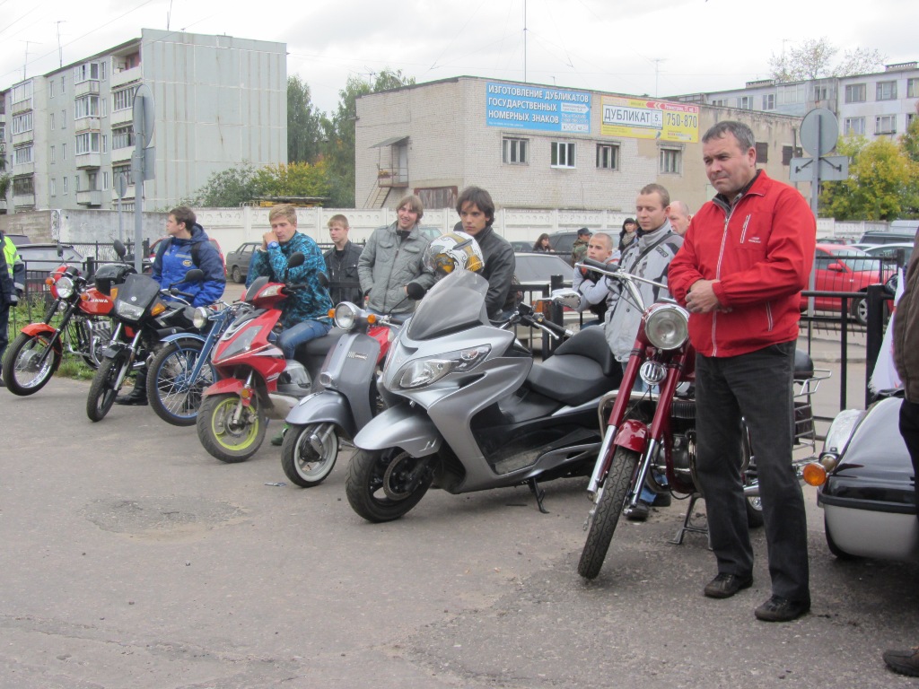 В Твери проведён конкурс среди водителей двухколёсных транспортных средств МотоМастер-2013