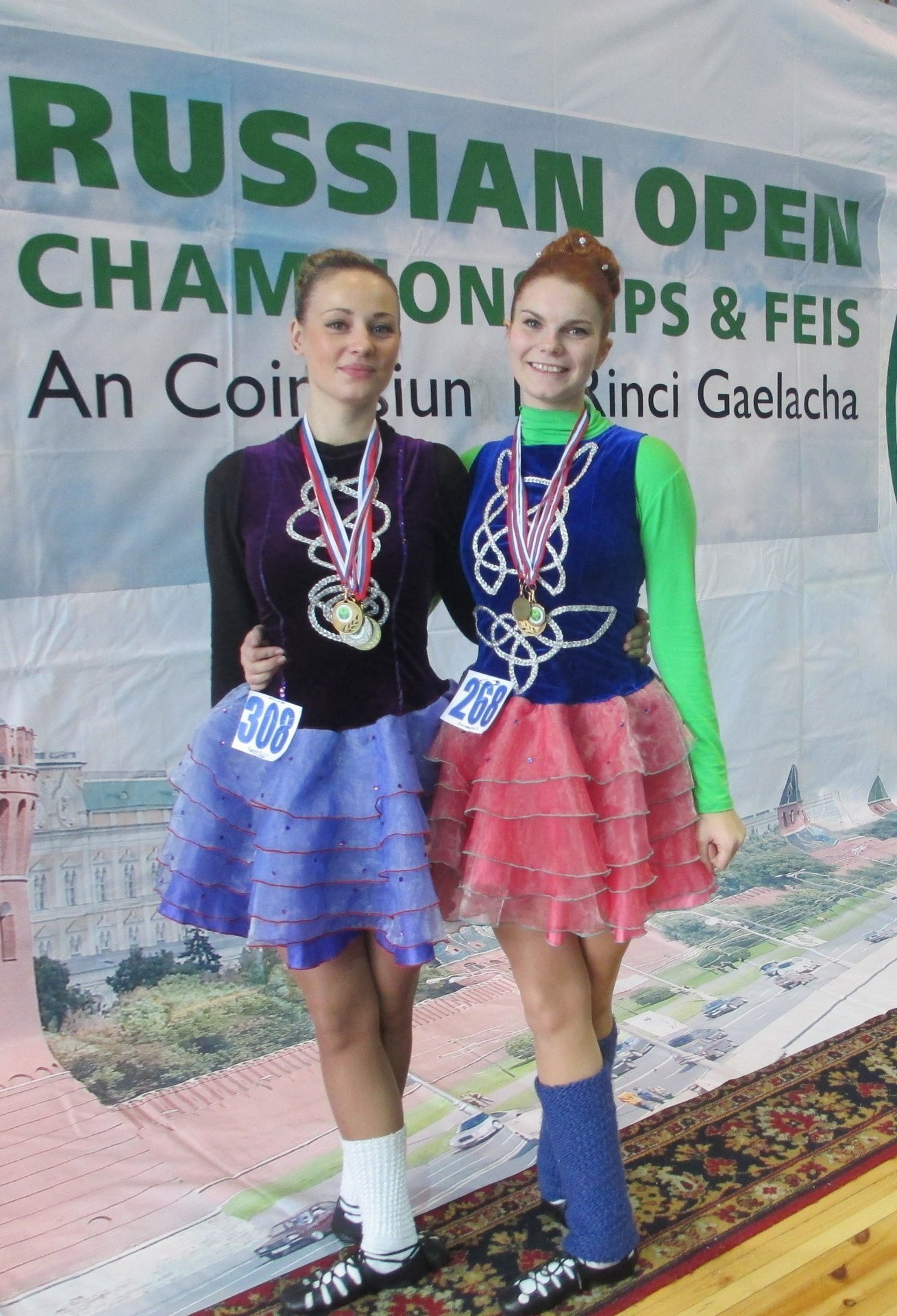 Участницы тверской хореографической студии "Astel" успешно выступили на Чемпионате России по ирландским танцам