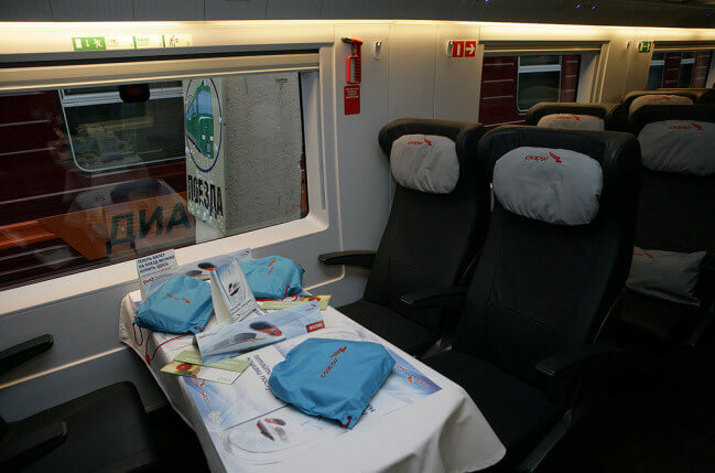 фото С 1 декабря 2013 года во всех поездах "Сапсан" будет введен новый класс сервисного обслуживания – "Премиум-класс"