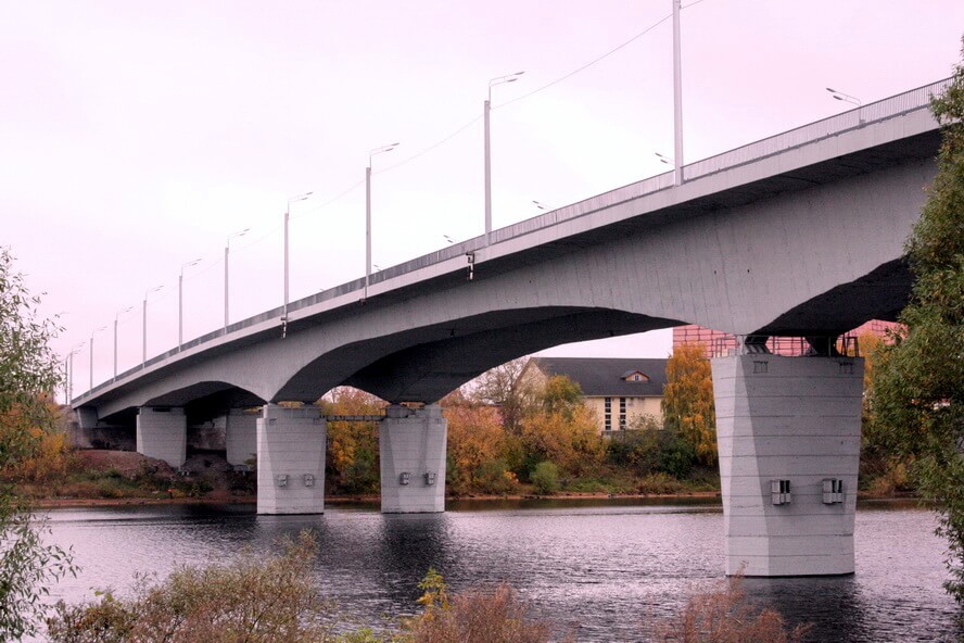 Подрядчик объявил о завершении работ на Восточном мосту в Твери