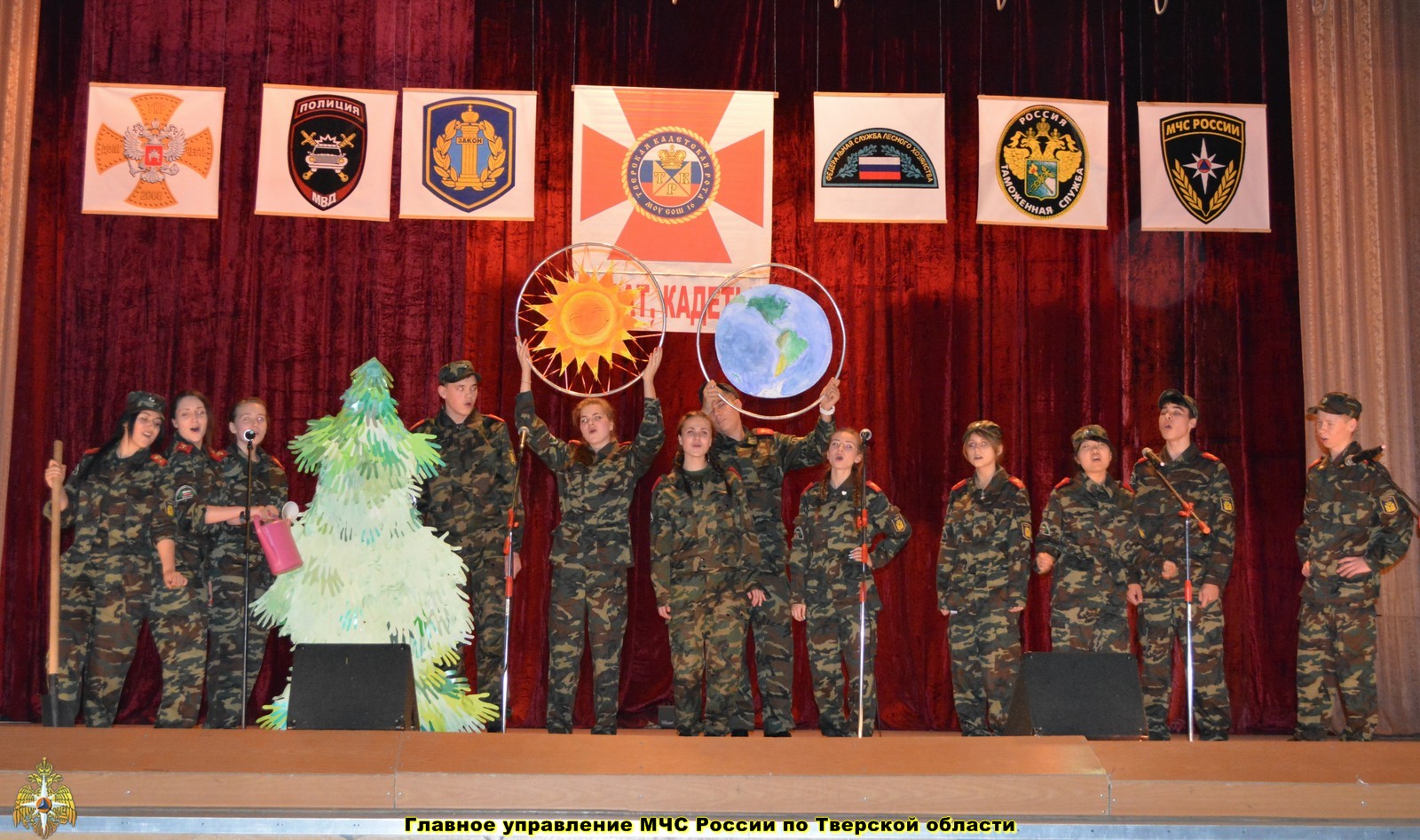В Твери состоялось торжественное мероприятие, посвященное юбилею Кадетской роты имени Михаила Тверского