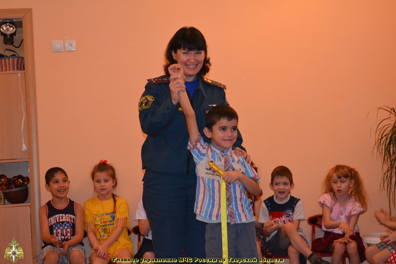 Во Всемирный день ребенка в детском саду 135 г. Твери состоялся Праздник пожарной безопасности