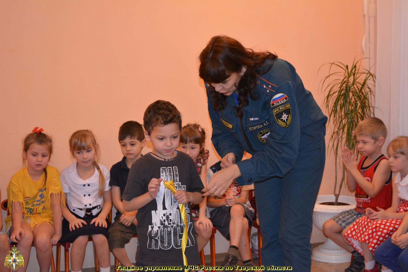 Во Всемирный день ребенка в детском саду 135 г. Твери состоялся Праздник пожарной безопасности