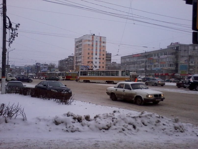 фото Пришла зима - бастуют трамваи
