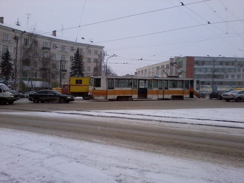 Пришла зима - бастуют трамваи